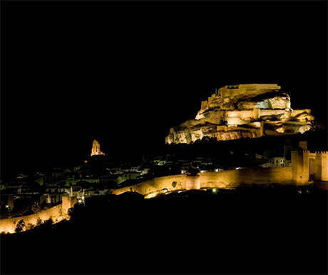 Morella at night - Castellon