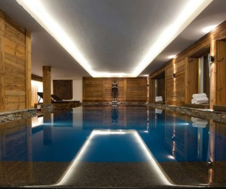 Chalet Dent Blanche pool