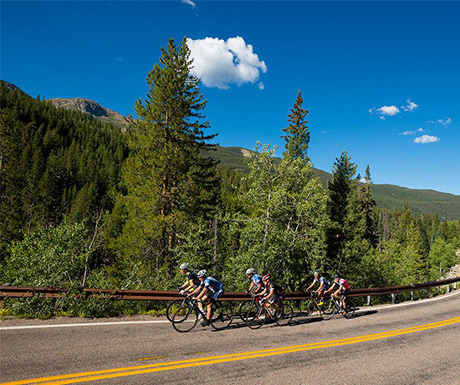 Andy climbing Independence Pass