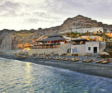 Theros Wave Bar Santorini Greece