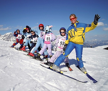 Skiing tuition