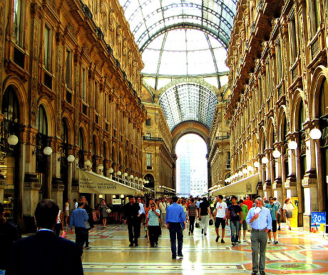 Milan shopping