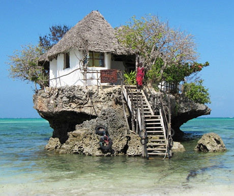 Rock Island Restaurant, Zanzibar