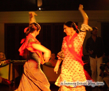 Flamenco dancers at The Pavilions Phuket