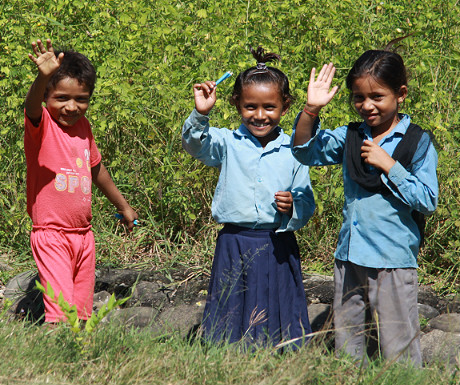 Children in Nepal