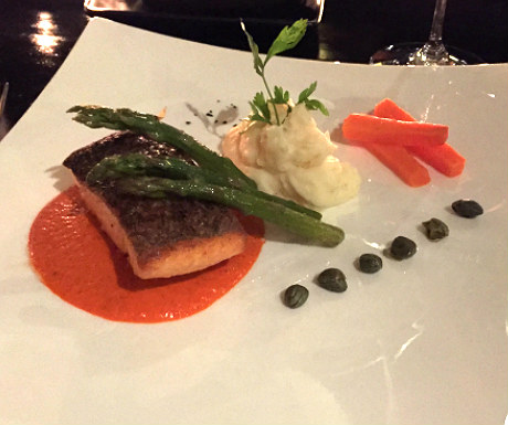 Salmon at The Cellar