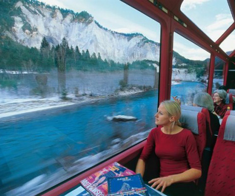 Glacier Express scenery