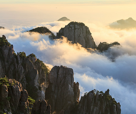 Huangshan mountains