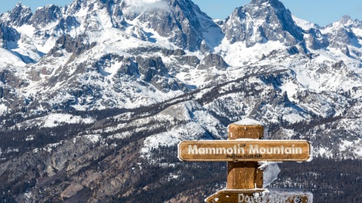 Mammoth Mountain lives up to its name.