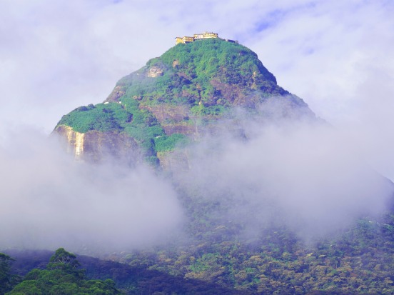 Adam's Peak, Sri Lanka: The pilgrimage season on the conical mountain runs from around December to May, and there's an ...
