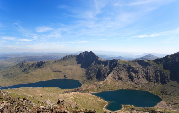 Mt Snowdon, Wales: Around 125,000 people climb Ben Nevis in a year, but almost three times that  number ascend Snowdon.