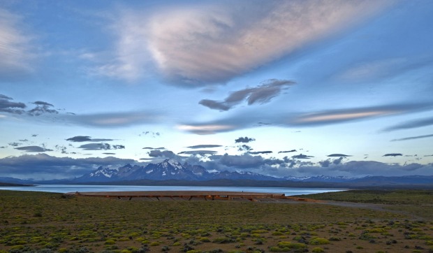 Tierra Patagonia is nestled into the landscape so well it's almost invisible.