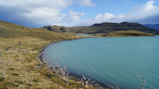 The stark beauty of Lake Nordenskjold.