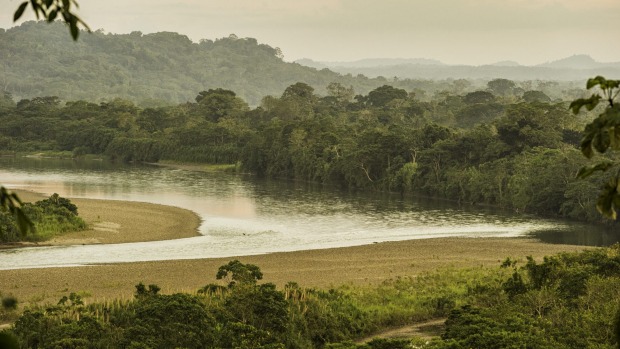 The Napo River runs through the Amazon Rainforest, delivering its watery lifeblood to the villagers living along its banks.