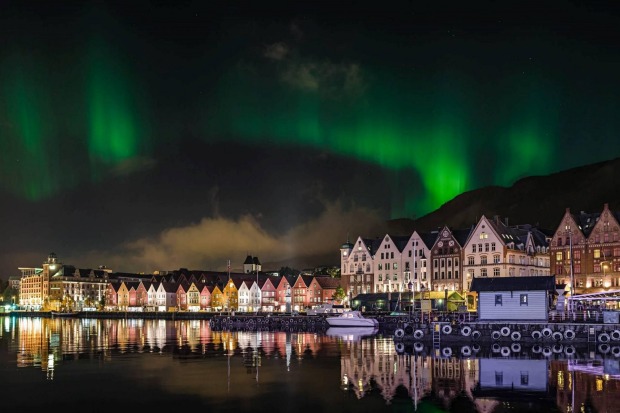 The Northern Lights, Norway: You might be waiting all night for a glimpse of the green, pink and violet waves that lash ...