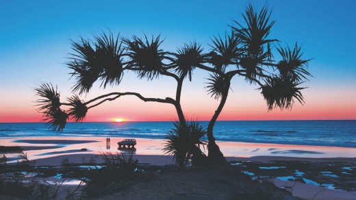 Great Beach Drive, Queensland.