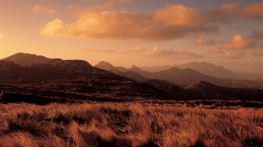 Strzelecki Peaks - Flinders Island.