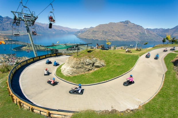 LUGING: Queenstown isn't exactly short of adrenalin rushes, but one of the weirdest is also the most fun for soft ...