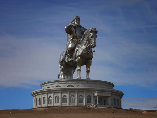 Genghis Khan statue, Mongolia: So there you are, cruising the Mongolian steppe in a clunky old Landcruiser, rumbling ...