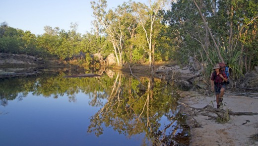 The Edith River is near the finish line of the Jatbula Trail.