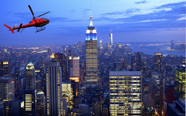 Manhattan transfer: For a city with as many iconic skyscrapers and monuments as New York, a helicopter flight is the ...