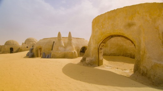 Tunisia has been used as a location in every Star Wars film except The Empire Strikes Back.