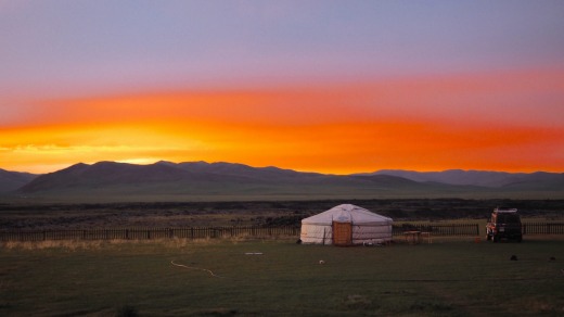 Ger, Mongolia.