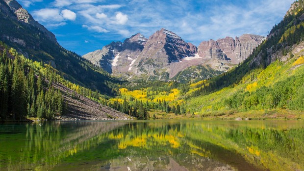 Maroon Bells outside Aspen.