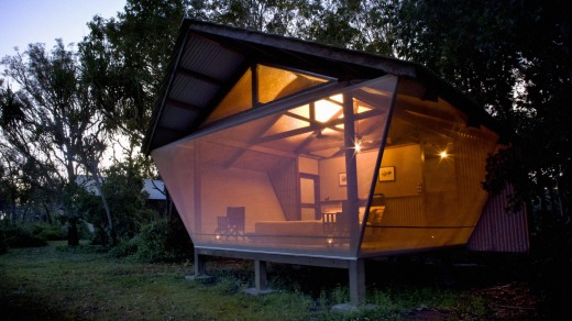 One of the safari-style bungalows at Bamurru Plains.