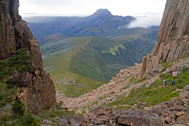 Barn Bluff, Tasmania: It's the peak that gets blocked by Cradle Mountain, both literally and figuratively. Read any ...