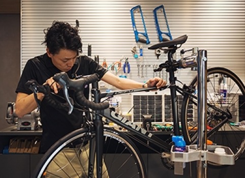 Not only are there racks in each room to mount a bike, the new Hotel Cycle  in Onomichi, Japan, is designed so you can ...