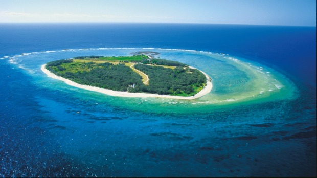Lady Elliot Island, sometimes known as 'Manta Heaven', at the southernmost point of the Great Barrier Reef.