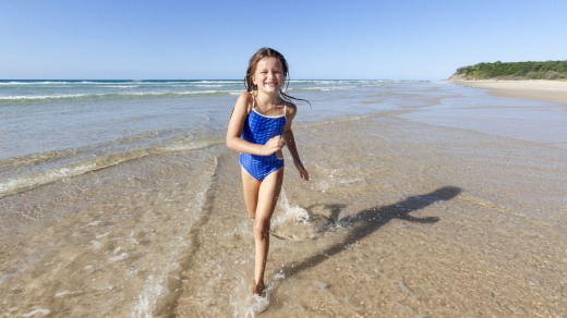 the beach is just one of the attractions on North Stradbroke.