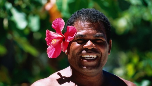 Cruise director, Blue Lagoon cruise, Nanuya Lailai Island.