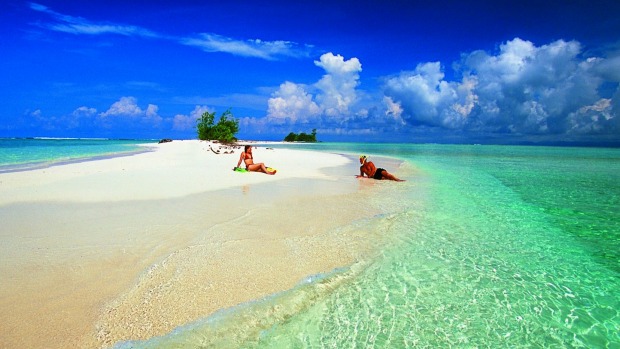 A sandspit in Marau Sound, Guadalcanal Province.