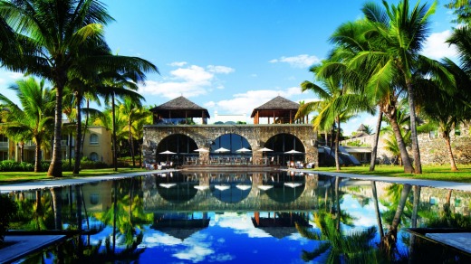 Mercado restaurant at Outrigger Mauritius Resort serves a buffet breakfast.