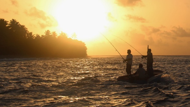 Locals fishing