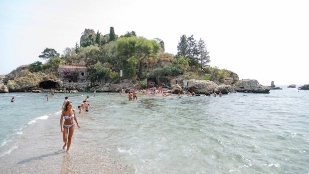 Taormina, Italy: If you could possibly pick a downside to staying in this Sicilian village, it's that the beach isn't ...