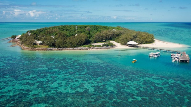 Heron Island is about 800 metres long and 300 metres wide, with a total area of approximately 16 hectares.