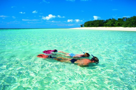 An idyllic snorkelling location.