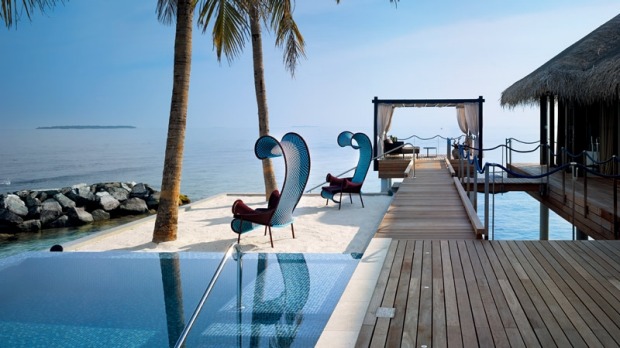 Luxury surrounds: Velaa Private Island.