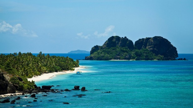 Vomo Lai Lai, Fiji. The Vomo resort does well on privacy, but the islet (rear) offers true seclusion and can be reserved ...