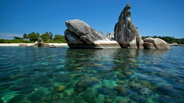 Belitung Island, View of Bird Island: One island in this massive archipelago is Belitung, off the east coast of Sumatra ...