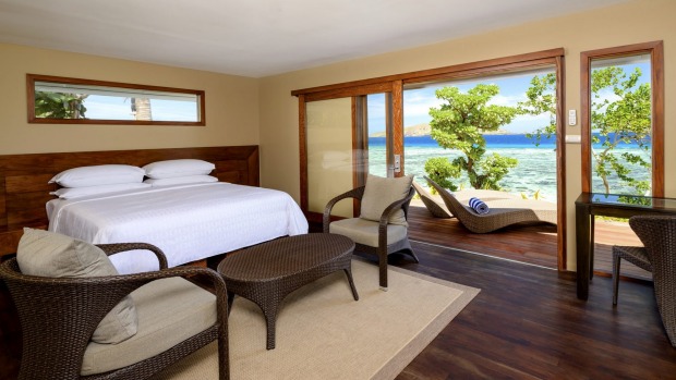 Sheraton Tokoriki Island Resort, Fiji: The former Amanuca Island Resort has undergone an $18.5 million renovation and ...