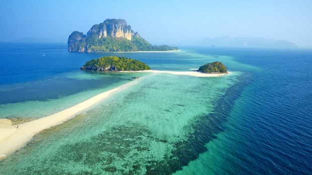 Koh Tub, a popular island around Krabi for day trips.