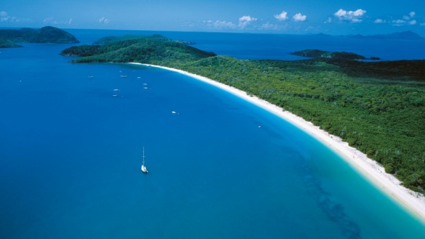 Whitehaven Beach, Whitsunday Island.