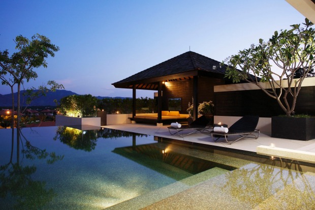 The Pavilions, Phuket. Each of the private villas covers around 300 square metres and comes with its own infinity pool; ...