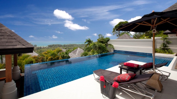 The Pavilions, Phuket. Each of the private villas covers around 300 square metres and comes with its own infinity pool; ...