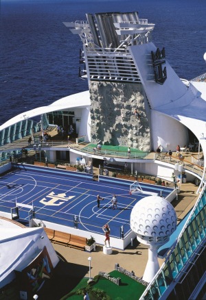 The Voyager sports deck.
