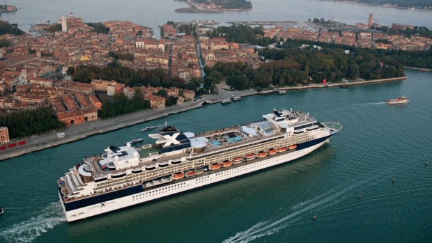 Celebrity Cruises sails into Venice as part of its European program.